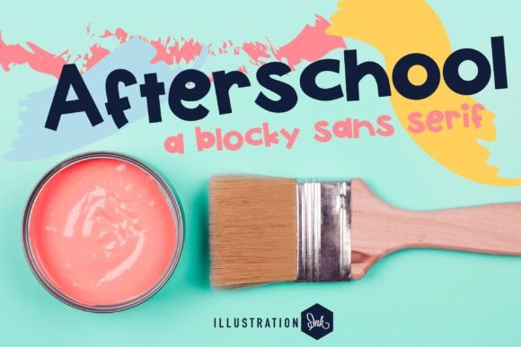 Afterschool: The Joyful Handwritten Font for Crafters and Makers