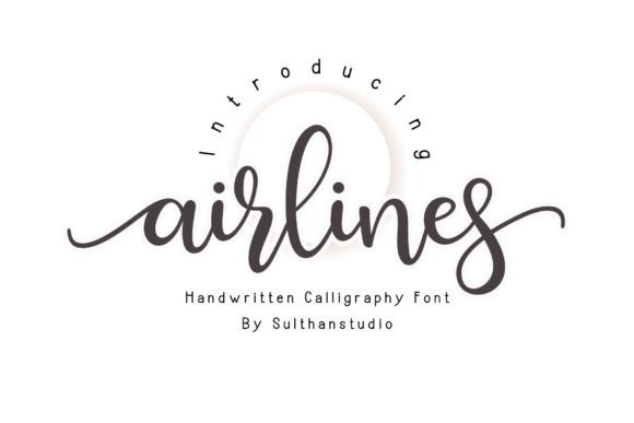 Airlines Font Review: A Handmade Script Amp for Modern Branding