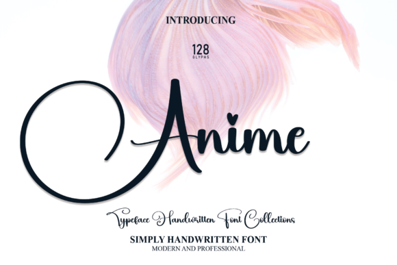 Anime: A Stylish Handwritten Font for Modern Editorial Design