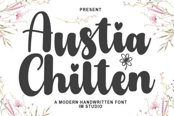 Austia Chilten: A Refined Script Font for Elegant Branding