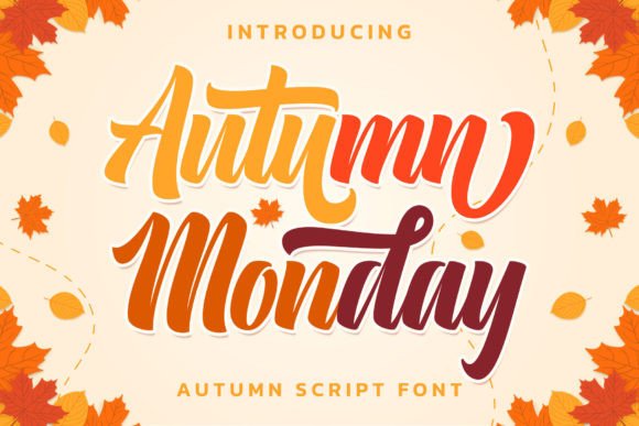 Autumn Monday: A Script Font That Elevates Web Typography