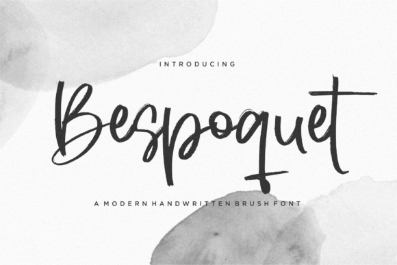 Bespoquet: A Handwritten Font for Elegant Web Design