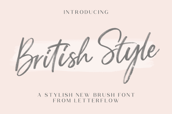 British Style Font: A Craft Maker’s Best Friend for Handwritten Elegance