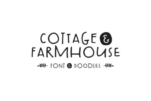 Cottage and Farmhouse: A Charming Script Font for Editorial Design