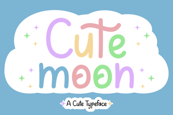 Cute Moon: A Handwritten Font for Charming Campaign Typography