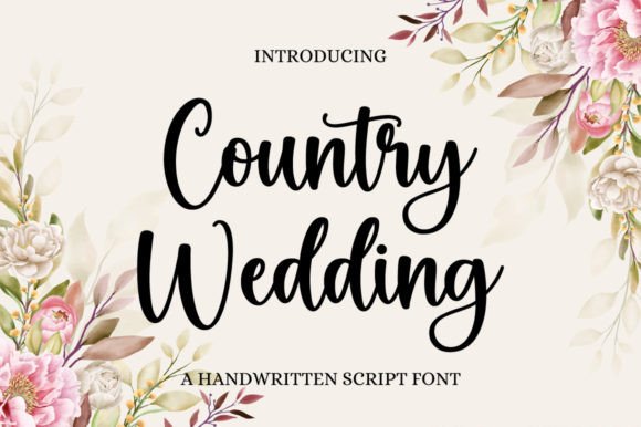 Elevating Web Design with the Country Wedding Script Font