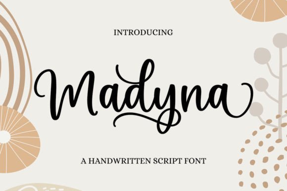 Madyna: A Romantic Script Font That Elevates Brand Identity