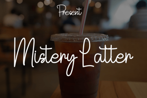 Mistery Latter: A Modern Script Typeface for Impactful Digital Branding