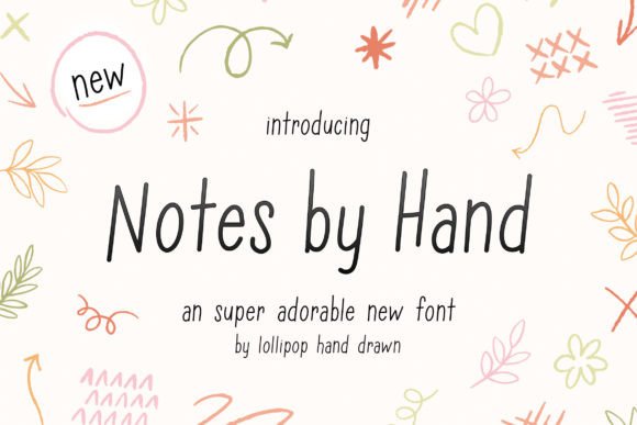 Notes by Hand: A Quirky Handwritten Font for Scroll-Stopping Marketing