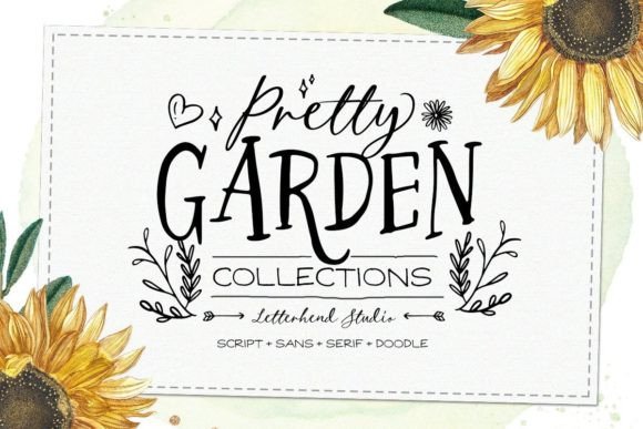 Pretty Garden Font: A Versatile Typeface for Small Business Branding
