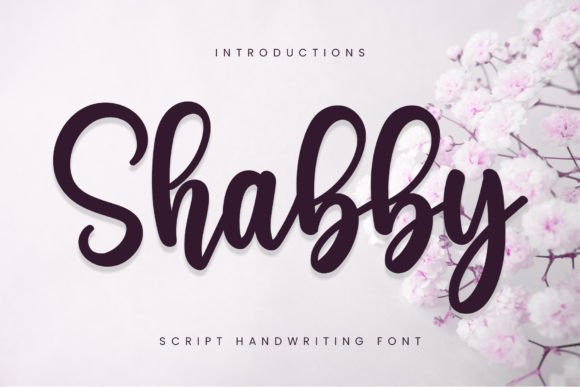 Shabby: A Sweet Script Font That Brings Personality to Branding