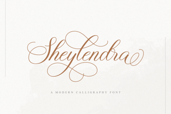 Sheylendra: A Modern Calligraphy Font for Impactful Digital Marketing