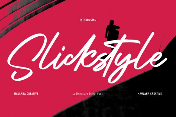 Slickstyle: A Magical Script Font for Crafters and Makers