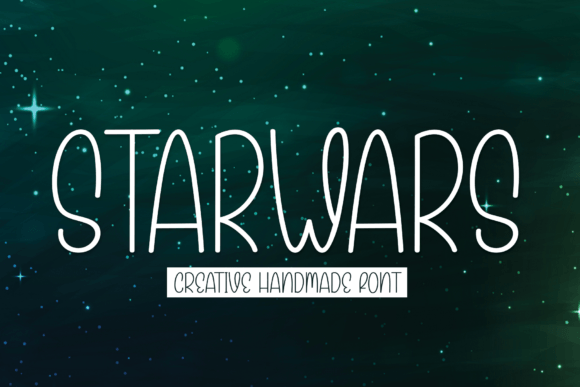 Starwars: A Sweet Handwritten Font That Elevates Brand Identity