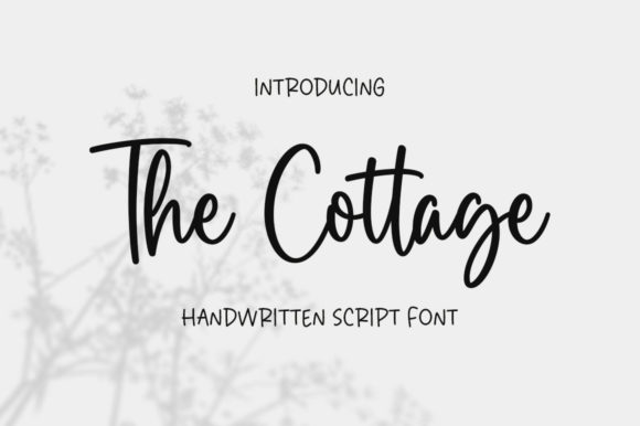 The Cottage: A Designer’s Go-To Handwritten Font for Elegant Branding