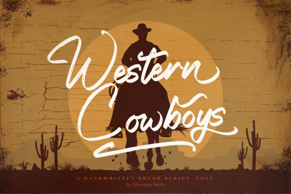 Western Cowboys Font: A Designer’s Journey Through a Handwritten Typeface for Romantic Branding